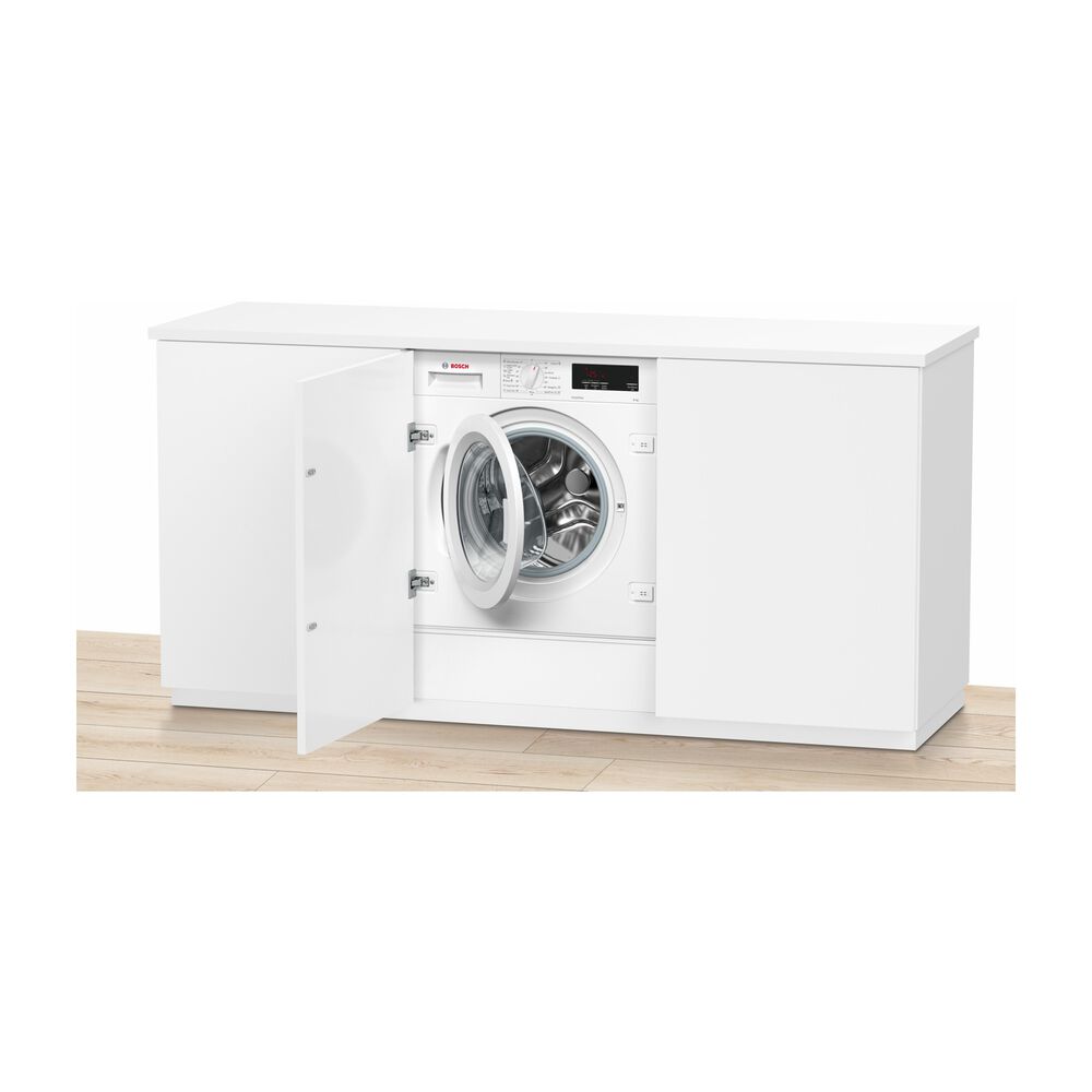 BOSCH WIW24342EU LAVATRICE INCASSO, Caricamento frontale, 8 kg, 10 programmi, Profondit&agrave; 54,4 cm, Giri 1200 rpm, Bianco, livello rumorosit&agrave; centrifuga 66 dB(A), Classe C - PRMG GRADING ROCN - 14.99%, image number 2