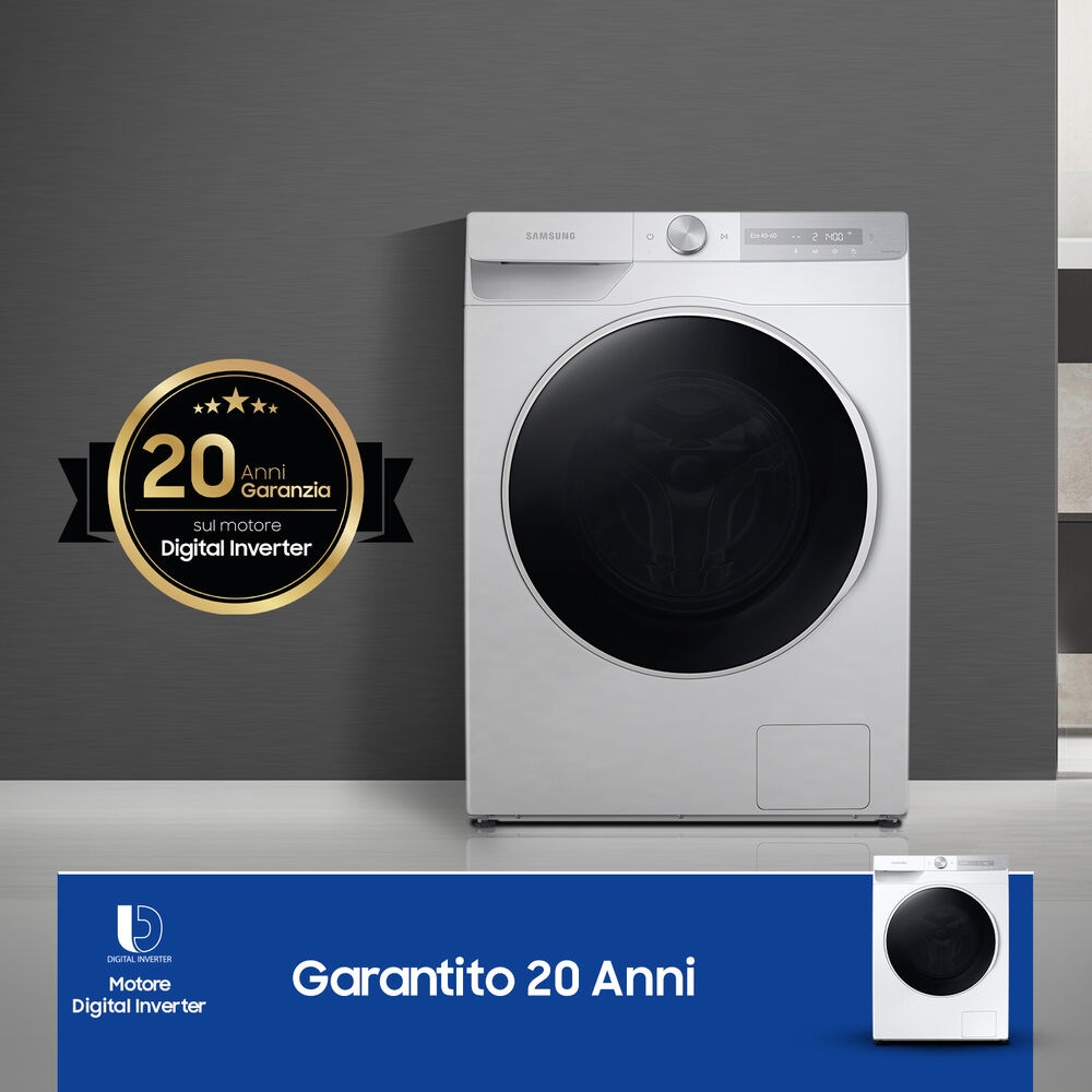 WW80T734DWH/S3 LAVATRICE, Caricamento frontale, 8 kg, 55 cm, Classe B, image number 7