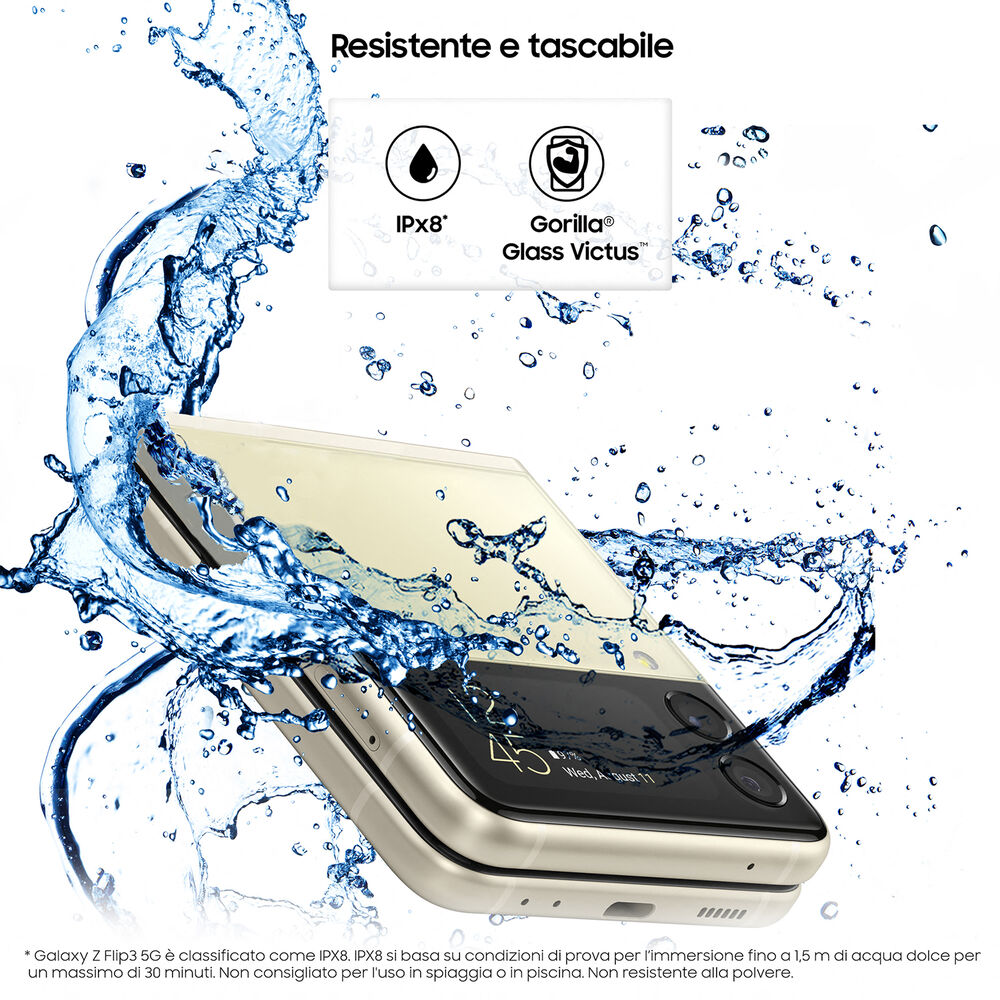 Galaxy Z Flip3 5G, 128 GB, Beige, image number 5