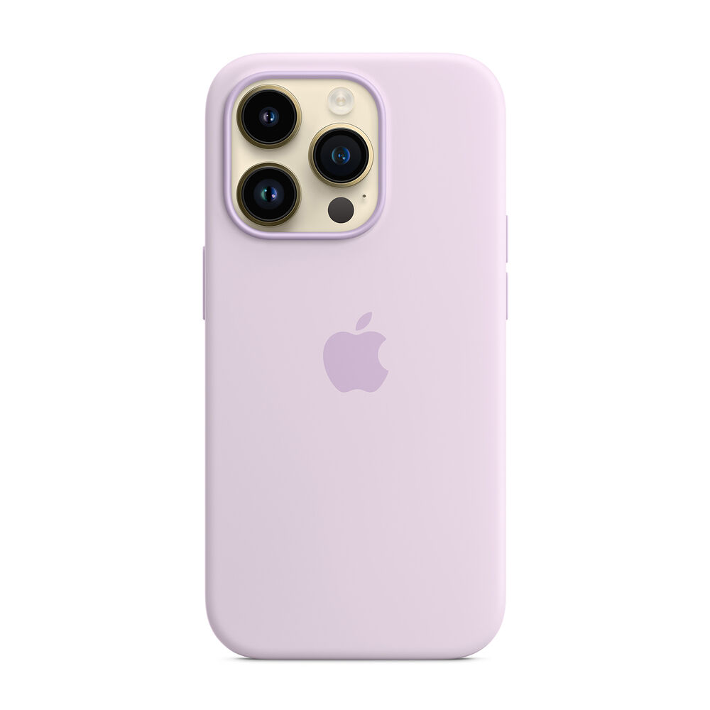 Custodia MagSafe in silicone per iPhone 14 Pro - Lilla, image number 1