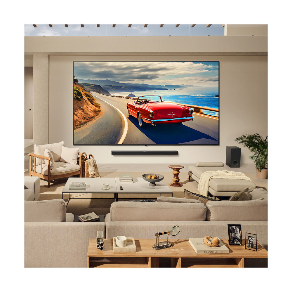 QNED AI 75QNED80A6A TV QNED, SMART TV, 75 ", QNED, Processore a7 Gen8 4K con AI, Charcoal Black, Classe D - PRMG GRADING OOBN - 10%, image number 2
