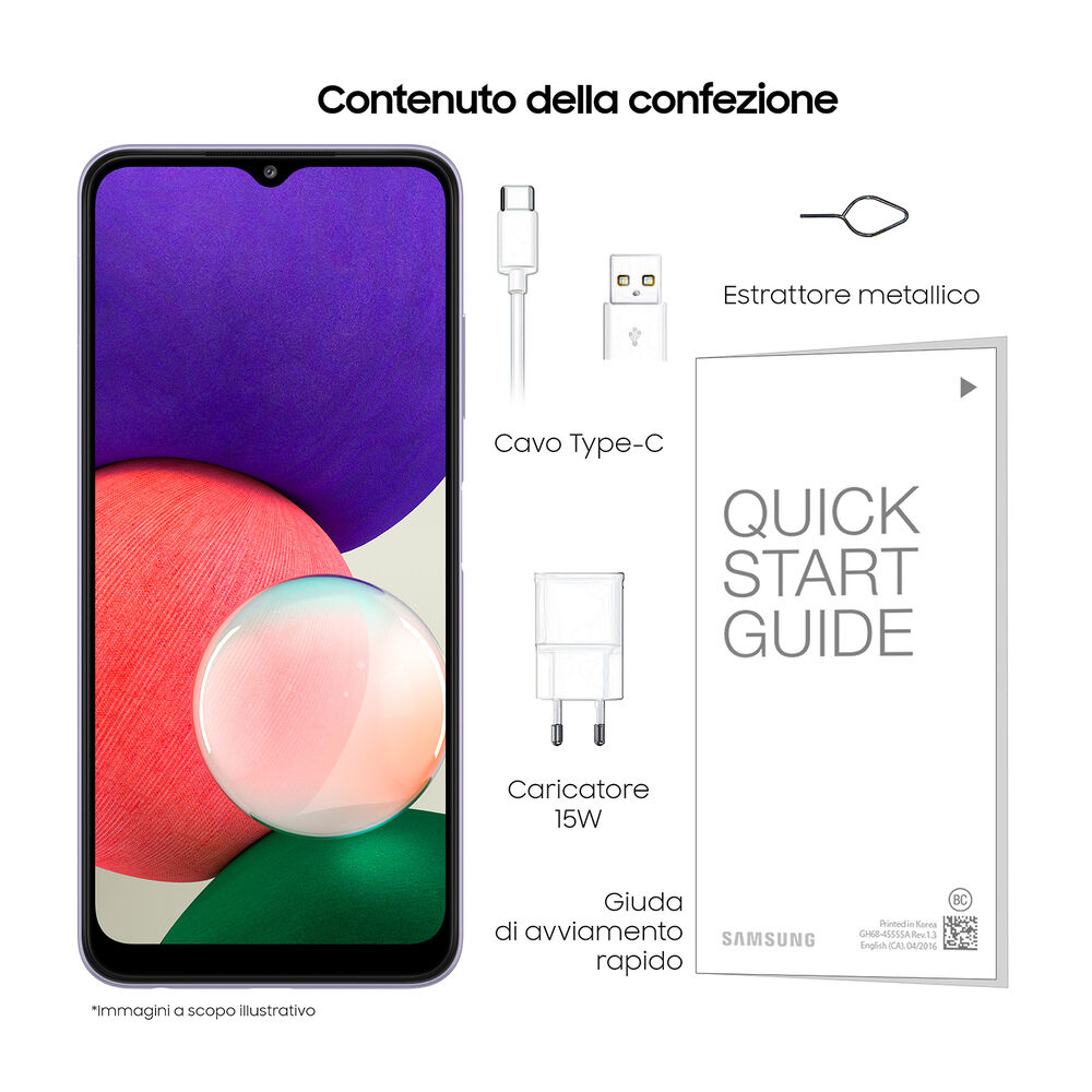 Galaxy A22 5G, 64 GB, Violet, image number 6