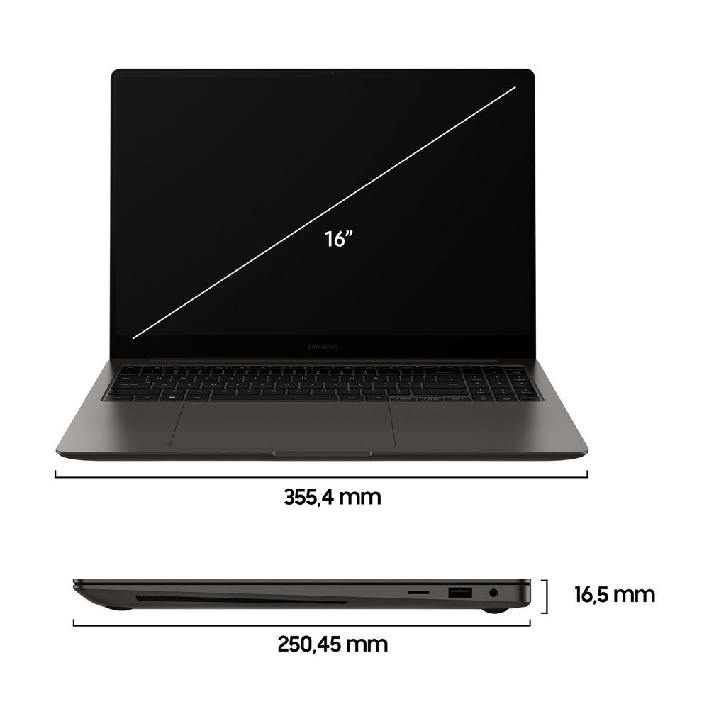 Galaxy Book3 Ultra, 16 pollici, processore Intel® Core™ i7, NVIDIA GeForce RTX 4050, 16 GB, SSD 512 GB, Graphite, image number 1