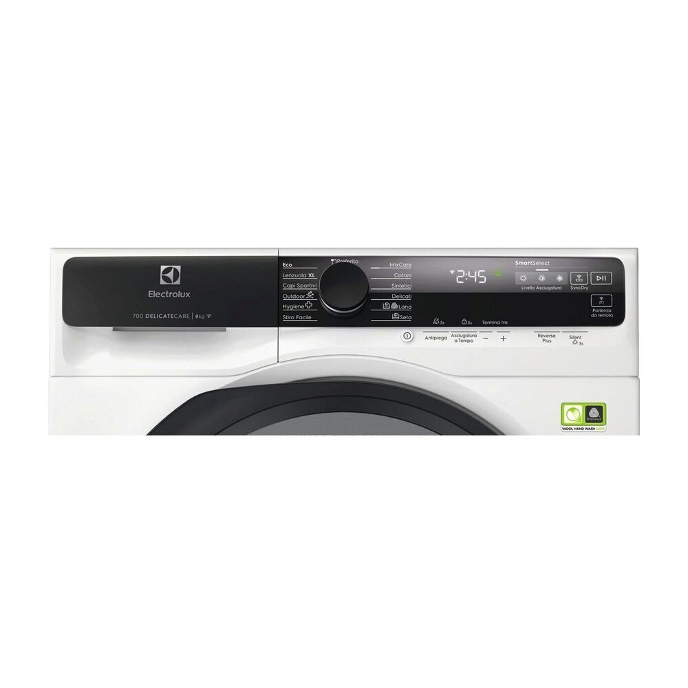 ASCIUGATRICE ELECTROLUX EW7H58GY A pompa di calore, 8 kg, profondit&agrave; 63,6 cm, 63 dB(A), BIANCO, Classe B - PRMG GRADING ROBN - 10%, image number 4