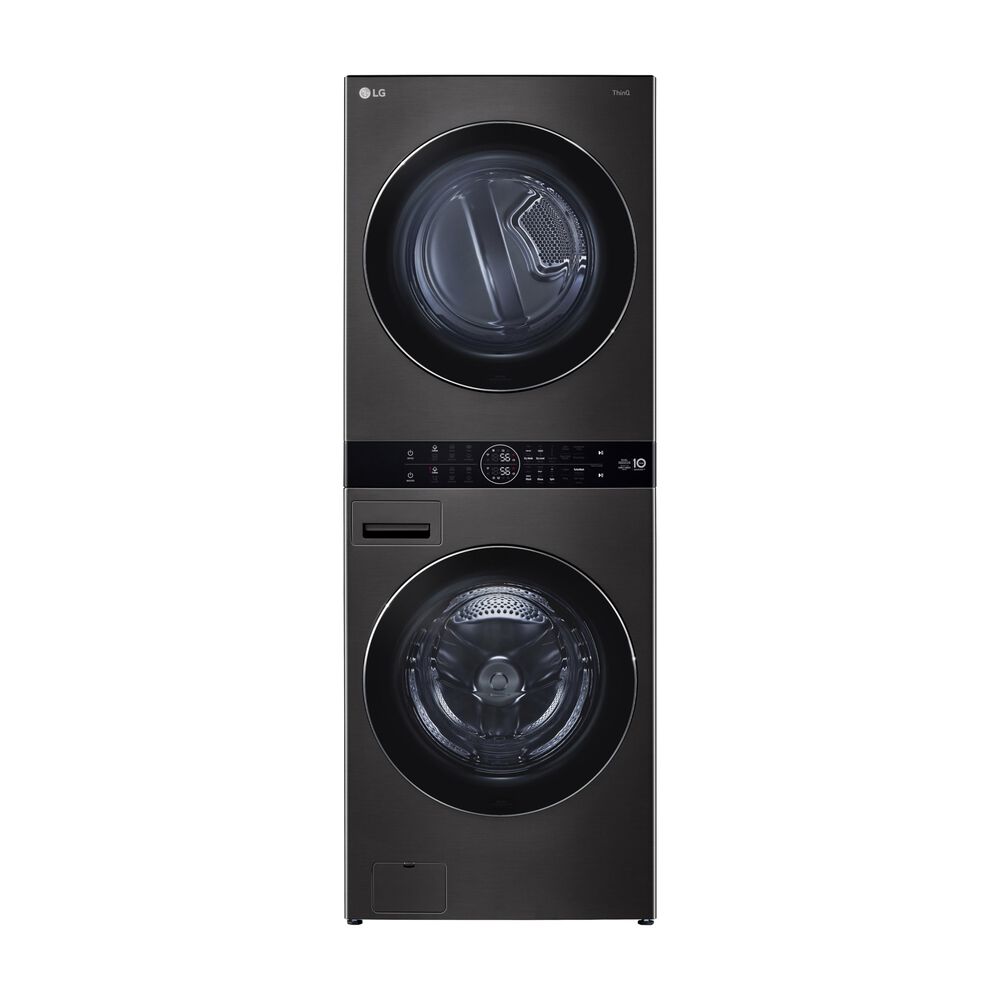 LG WT1716BBF LAVASCIUGA, Caricamento frontale, capacit&agrave; lavaggio 17 kg, capacit&agrave; asciugatura 16 kg, 6 programmi, Profondit&agrave; 77 cm, Giri 1100 rpm, Essence Black Steel, Classe E - PRMG GRADING ROBN - 10%, image number 0