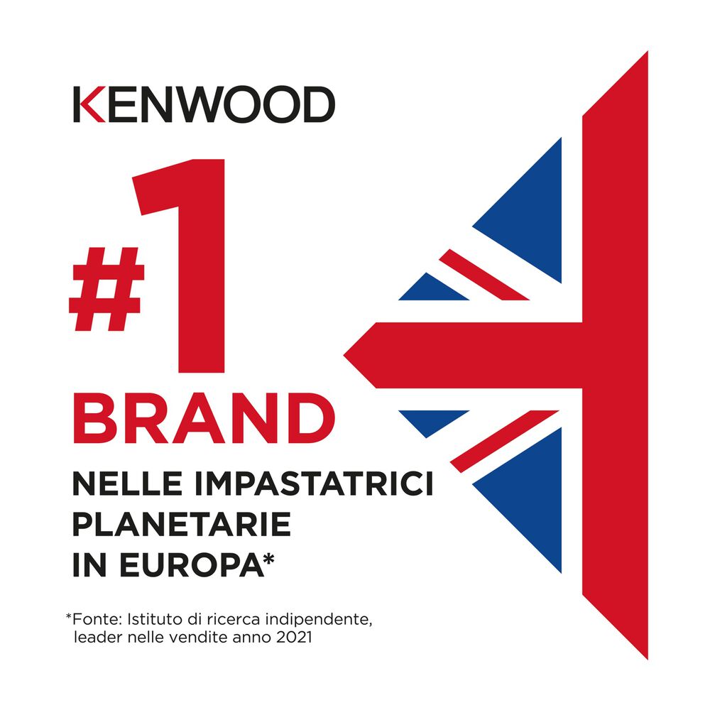  IMPASTATRICE PLANETARIA KENWOOD Prospero+ KHC29.A0SI, capacit&agrave; della ciotola 4,3 l, 1000 W, SILVER, image number 7