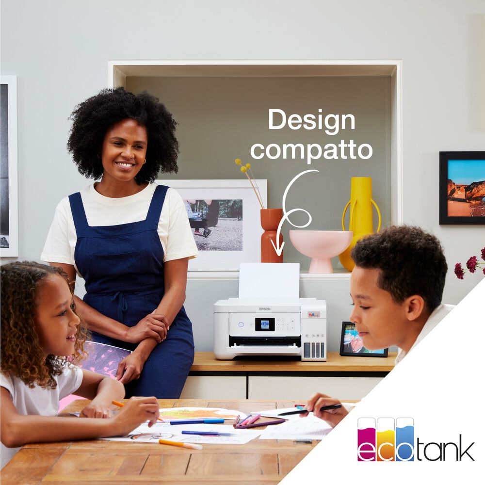 STAMPANTE INKJET EcoTank ET-2856, Inkjet, image number 2