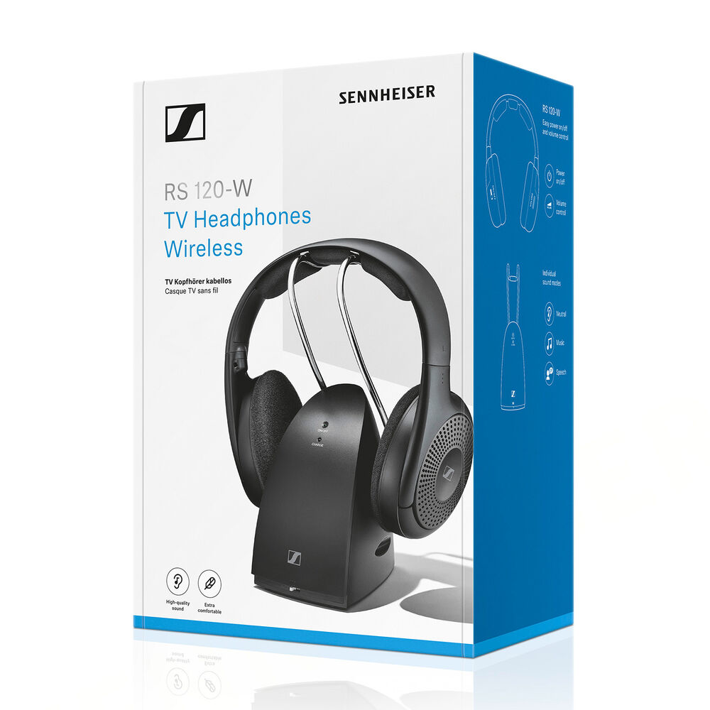 RS120W CUFFIE WIRELESS, Nero, image number 3