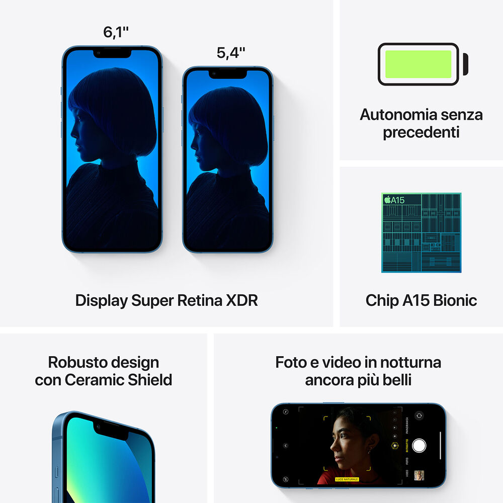 iPhone 13 512GB Blue, 512 GB, BLUE, image number 6