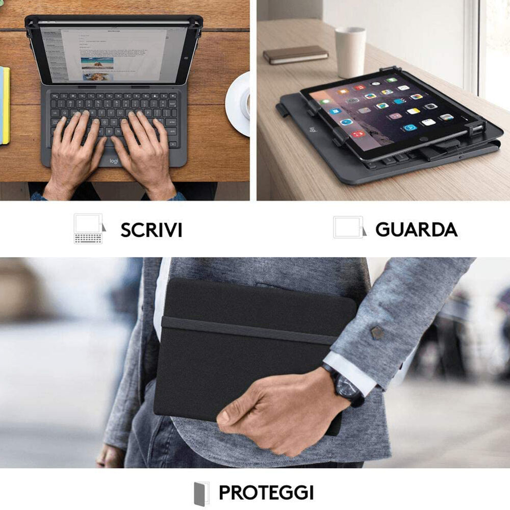 CUSTODIA CON TASTIERA LOGITECH UNIVERSAL FOLIO, image number 7