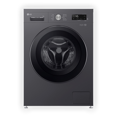 F4NX1009NMB Serie X1 LAVATRICE, Caricamento frontale, 9 kg, 10 programmi, Profondit&agrave; 55 cm, Giri 1400 rpm, Middle Black, livello rumorosit&agrave; centrifuga 75 dB(A), Classe A - PRMG GRADING ROBN - 10%