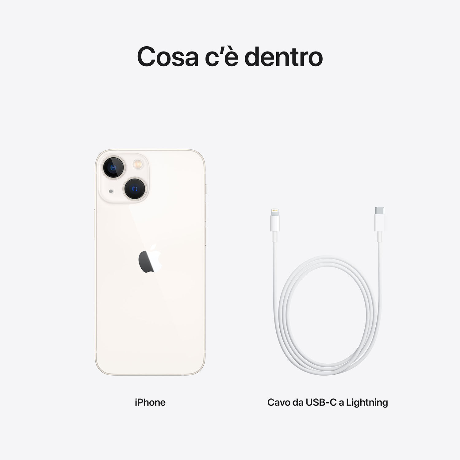 APPLE iPhone 13 mini 128GB WH, 128 GB, WHITE Ricondizionato