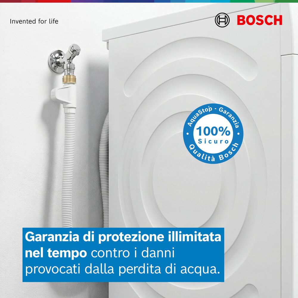 BOSCH WIW24342EU LAVATRICE INCASSO, Caricamento frontale, 8 kg, 10 programmi, Profondit&agrave; 54,4 cm, Giri 1200 rpm, Bianco, livello rumorosit&agrave; centrifuga 66 dB(A), Classe C - PRMG GRADING ROCN - 14.99%, image number 10