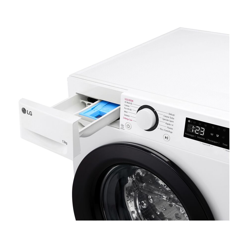 LG AI DD F4R3013NSWB LAVATRICE, Caricamento frontale, 13 kg, 12 programmi, Profondit&agrave; 61,5 cm, Giri 1400 rpm, Bianca, livello rumorosit&agrave; centrifuga 72 dB(A), Classe A - PRMG GRADING ROBN - 10%, image number 13