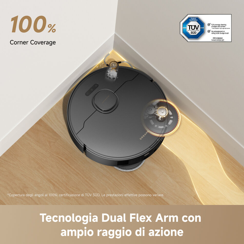 ROBOT ASPIRAPOLVERE L50VIM Ultra AE , Potenza 600 W, Lavapavimenti, Autonomia fino a 260 min, Sensore di superficie, Spazzola laterale, Base di carica, Nero - PRMG GRADING OOBN - 10%, image number 14