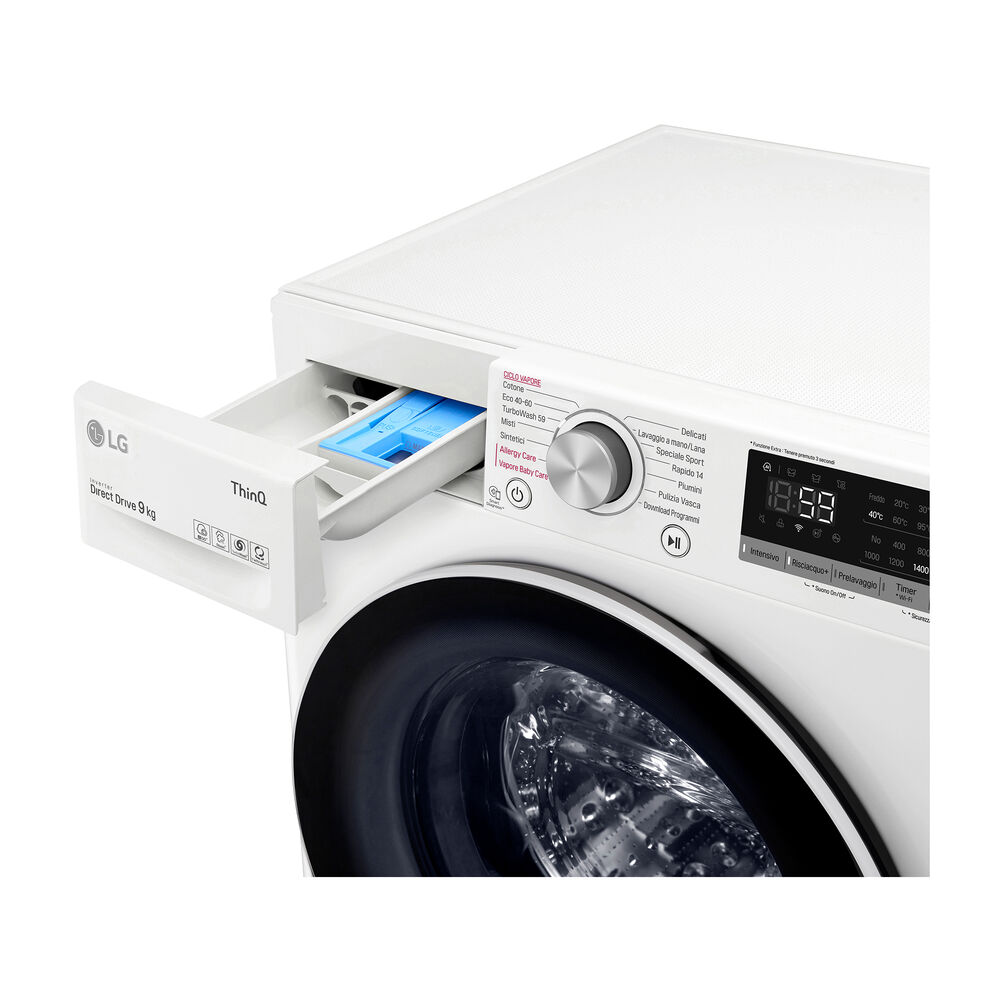 F4WV509S0E LAVATRICE, Caricamento frontale, 9 kg, 56,5 cm, Classe B, image number 11