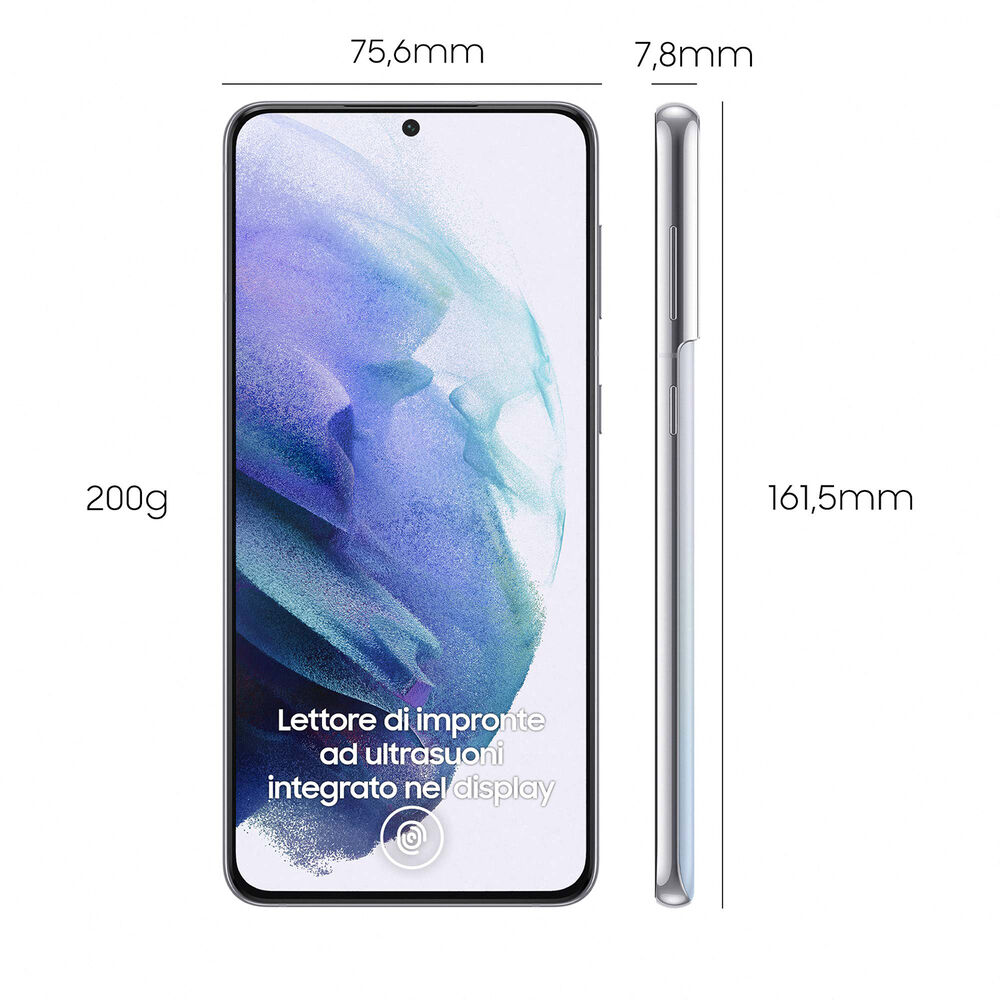 Galaxy S21+ 5G 128GB, 128 GB, SILVER, image number 1
