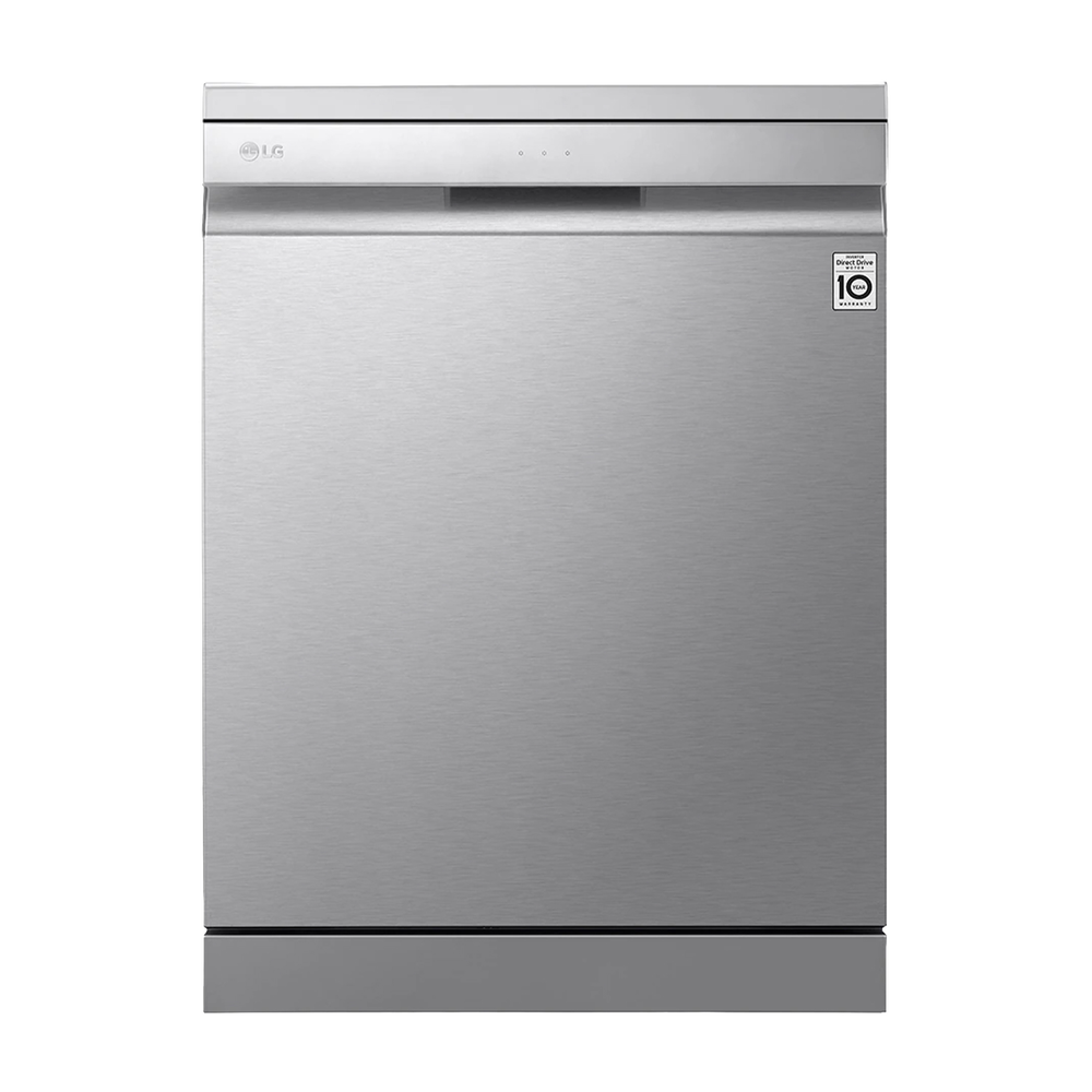 LAVASTOVIGLIE Libera installazione (FS) LG QuadWash DF455HSS, Programmi 9, Dimensioni: L 60 cm, A 85 cm, P 60 cm, Rumorosit&agrave; 41 dB(A), Consumo di acqua 9,5 l, NOBLE STEEL , Classe C  - PRMG GRADING ROAN - 5%, image number 0