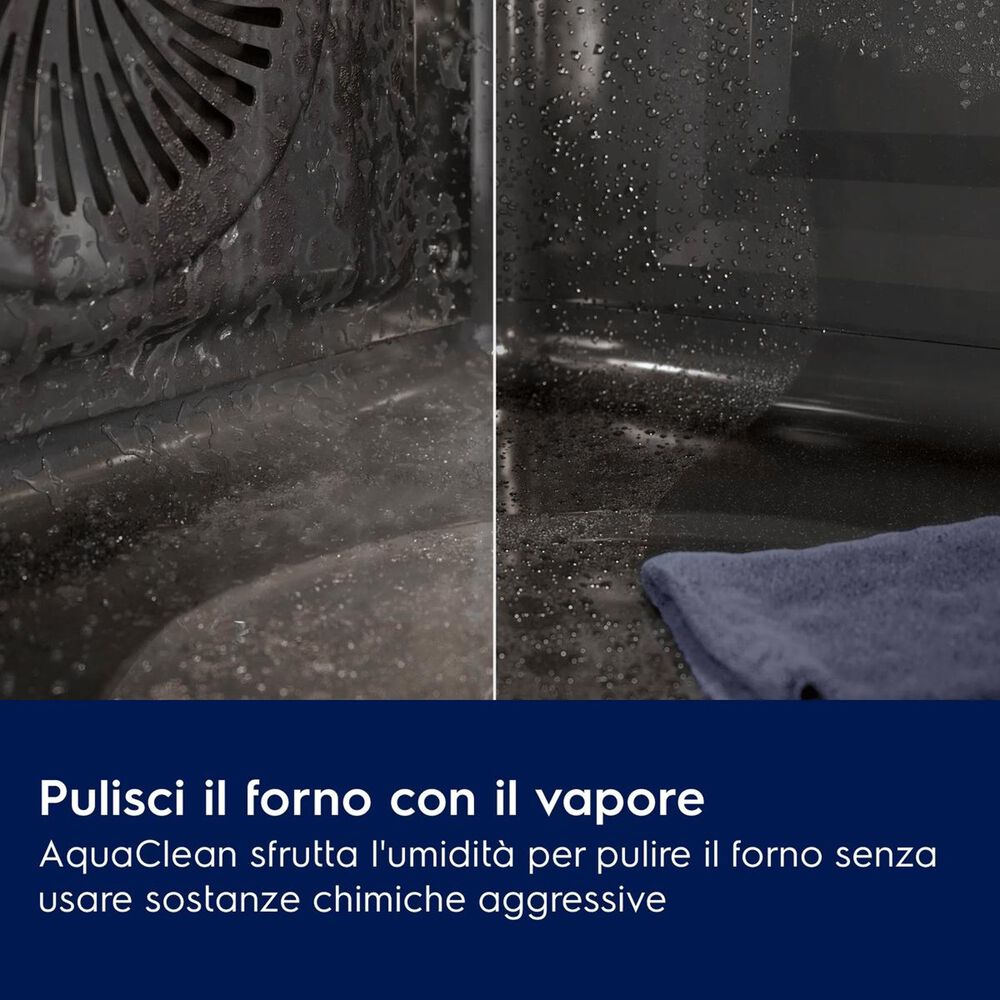 EOM3H04X FORNO INCASSO Capacit&agrave; 72 l, dimensoni: L 59,4 cm-A 58,9 cm-P 56,8 cm, inox, classe A+ - PRMG GRADING ROBN - 10%, image number 4