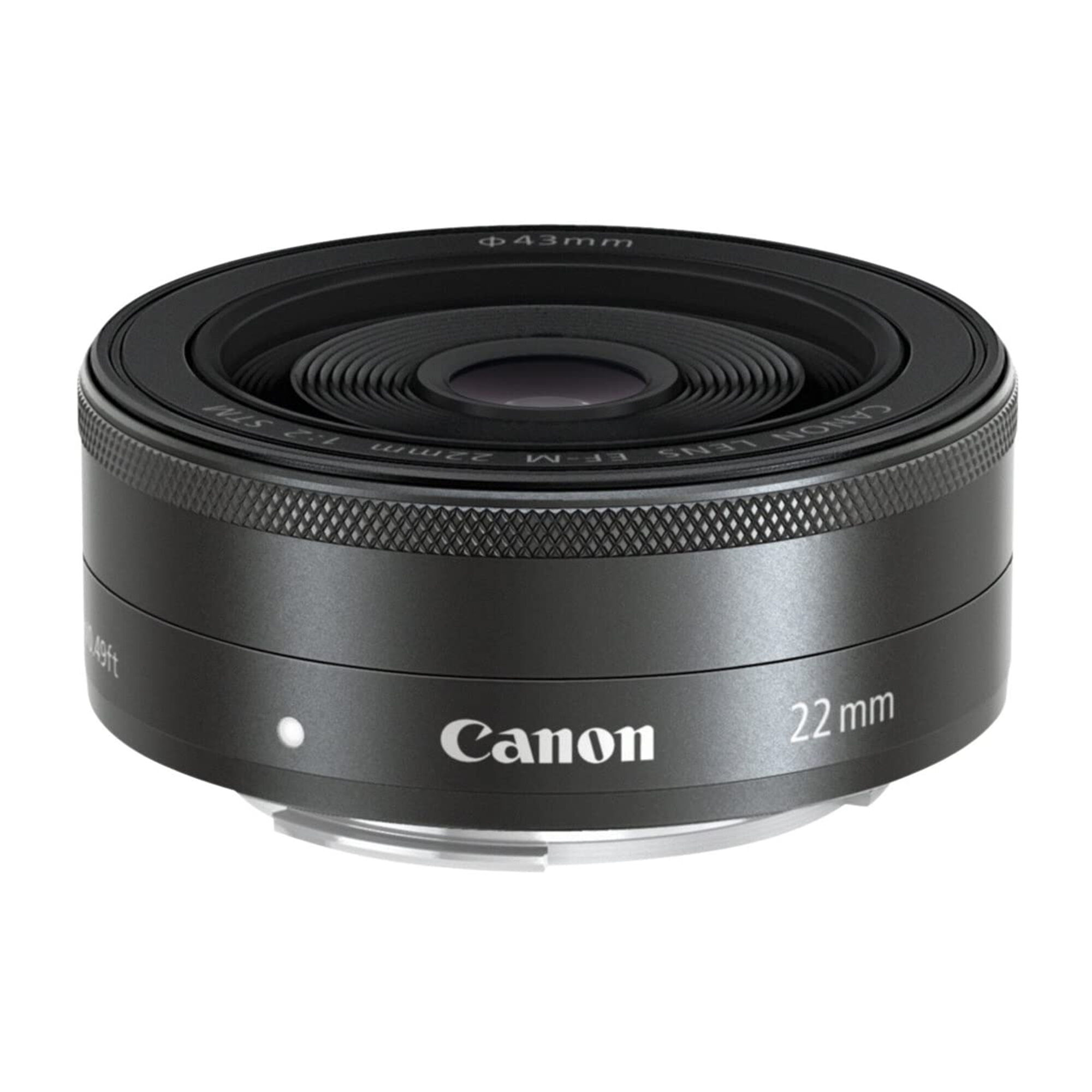 CANON EF-M 22mm f2 STM φ43mm CANON OBIETTIVO MIRRORLESS CANON EF-M 22MM F/2.0 STM