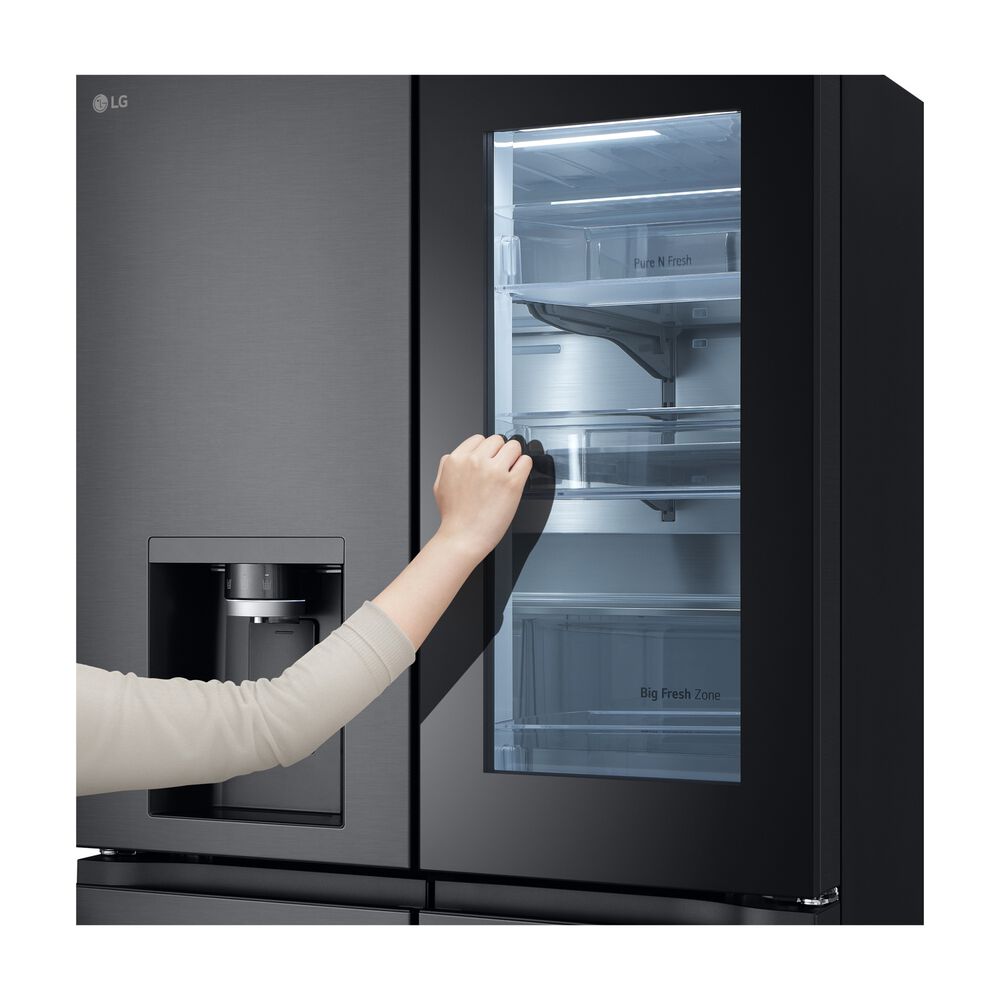 GMG960EVJE INSTAVIEW, Sistema Multi Flow: S&igrave;; Sistema raffreddamento frigorifero: No Frost; Sistema raffreddamento congelatore: No Frost, Capacit&agrave; netta totale 638 l, Rumorosit&agrave;: 40 dB(A), LAN wireless, Dispenser acqua, Dispenser ghiaccio, Dimensioni: L 91,4 cm A 179,2 cm P 72,9 cm, Black, Classe E - PRMG GRADING ROCN - 15%, image number 10