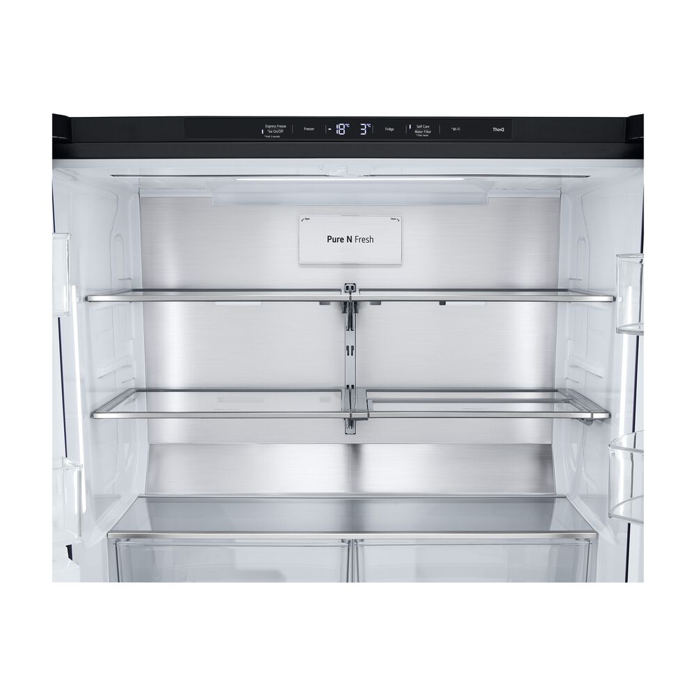 GMG960EVJE INSTAVIEW, Sistema Multi Flow: S&igrave;; Sistema raffreddamento frigorifero: No Frost; Sistema raffreddamento congelatore: No Frost, Capacit&agrave; netta totale 638 l, Rumorosit&agrave;: 40 dB(A), LAN wireless, Dispenser acqua, Dispenser ghiaccio, Dimensioni: L 91,4 cm A 179,2 cm P 72,9 cm, Black, Classe E - PRMG GRADING ROCN - 15%, image number 21