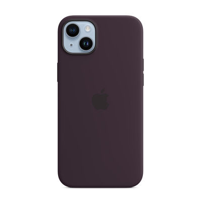 Custodia MagSafe in silicone per iPhone 14 Plus - Viola sambuco