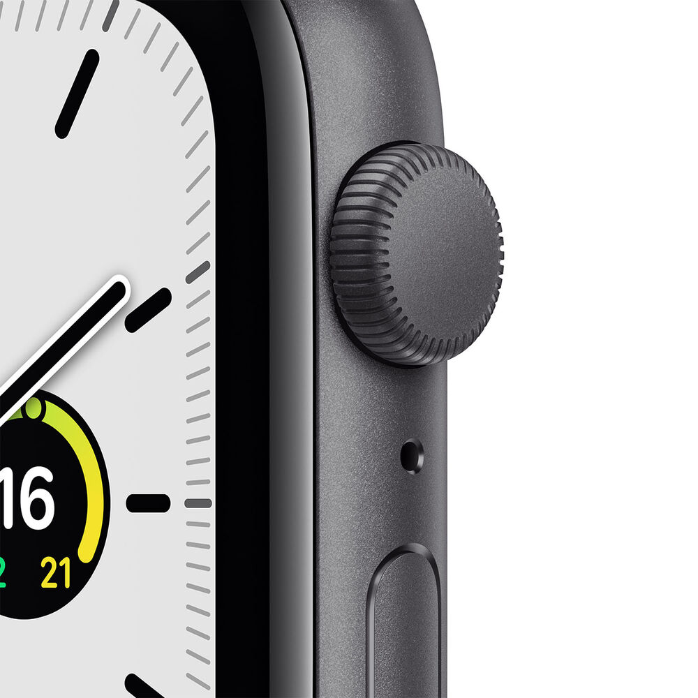 Watch SE GPS 44mm in alluminio grigio siderale - Sport Mezzanotte (1ª Generazione), image number 1