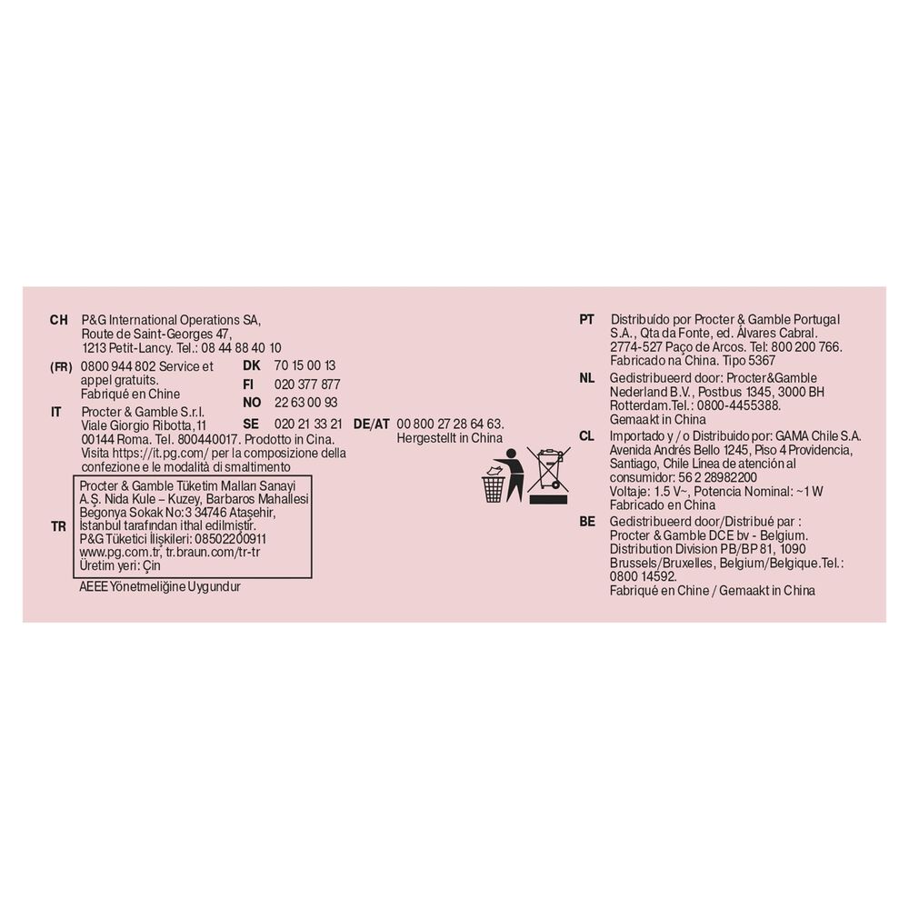 MINIDEPILATORE VISO BRAUN FACE FS1000 MINI DEPIL, image number 5