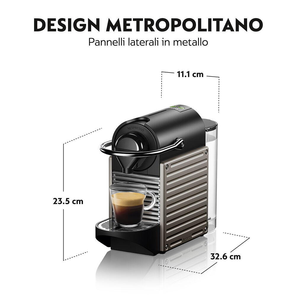 Pixie XN304TK MACCHINA CAFFÈ CAPSULE, Titan, image number 2
