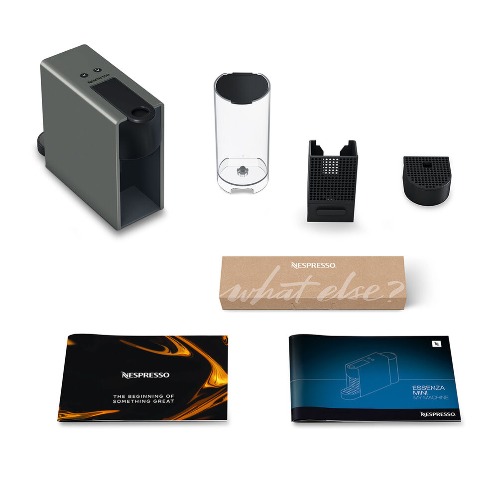 Essenza Mini XN110BK MACCHINA CAFFÈ CAPSULE, grigio scuro, image number 8