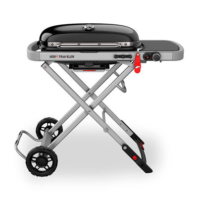 BARBEQUE GAS WEBER TRAVELER BBQ PORTATILE