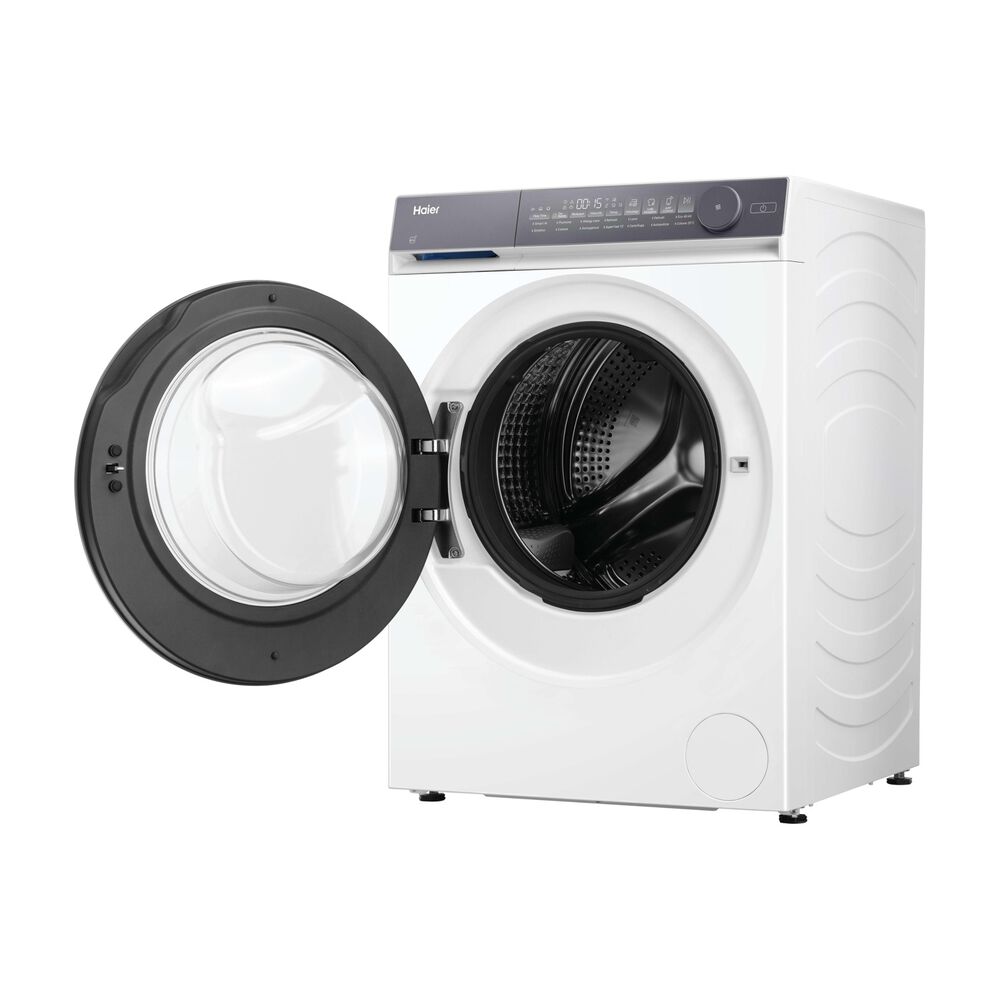 HAIER HWD120-B14367UIT LAVASCIUGA, Caricamento frontale, capacit&agrave; lavaggio 12 kg, capacit&agrave; asciugatura 8 kg, 14 programmi, Profondit&agrave; 67 cm, Giri 1400 rpm, Bianco, Argento, Classe D, Abbonamento DAZN Full 6 mesi incluso - PRMG GRADING ROAN - 4.99%, image number 6