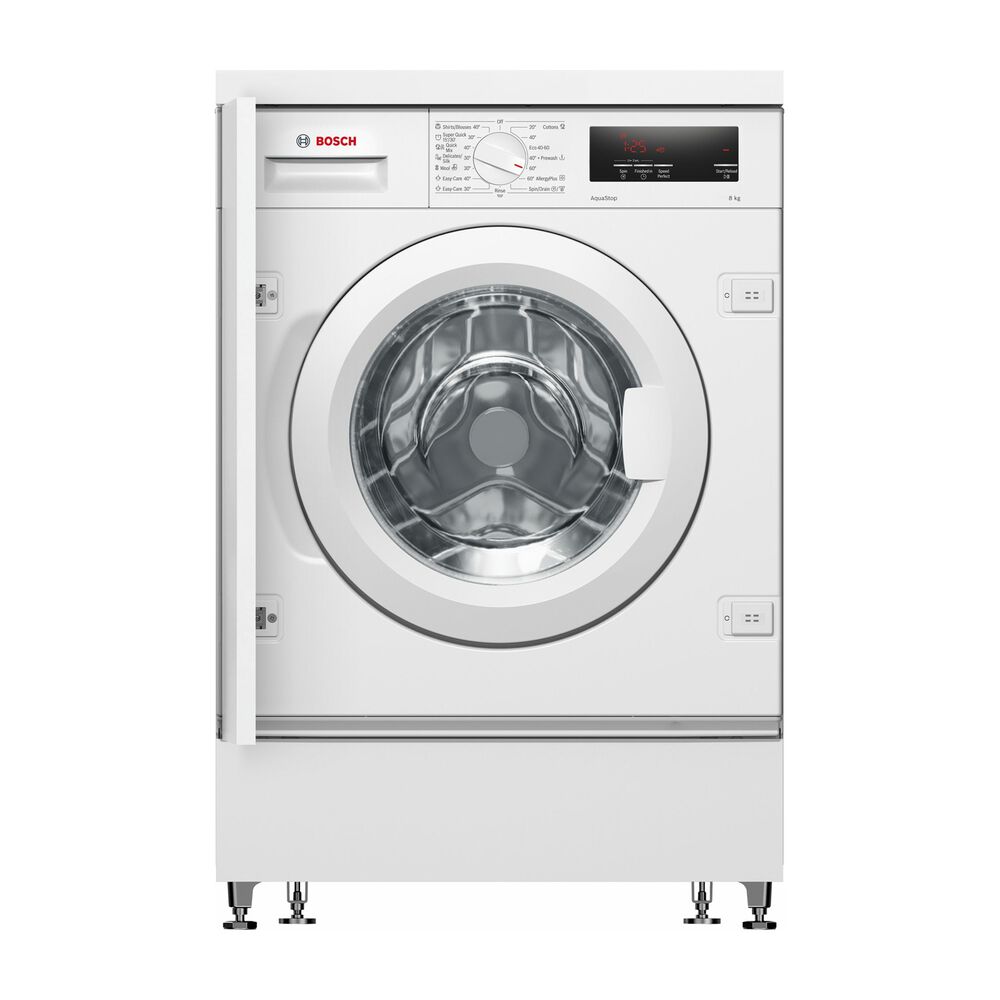 BOSCH WIW24342EU LAVATRICE INCASSO, Caricamento frontale, 8 kg, 10 programmi, Profondit&agrave; 54,4 cm, Giri 1200 rpm, Bianco, livello rumorosit&agrave; centrifuga 66 dB(A), Classe C - PRMG GRADING ROCN - 14.99%, image number 0