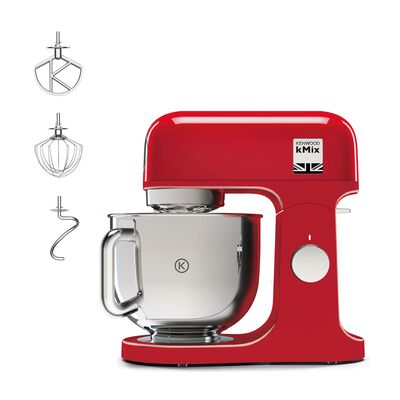  IMPASTATRICE PLANETARIA KENWOOD kMix KMX750AR, capacità della ciotola 5 l, 1000 W, ROSSO
