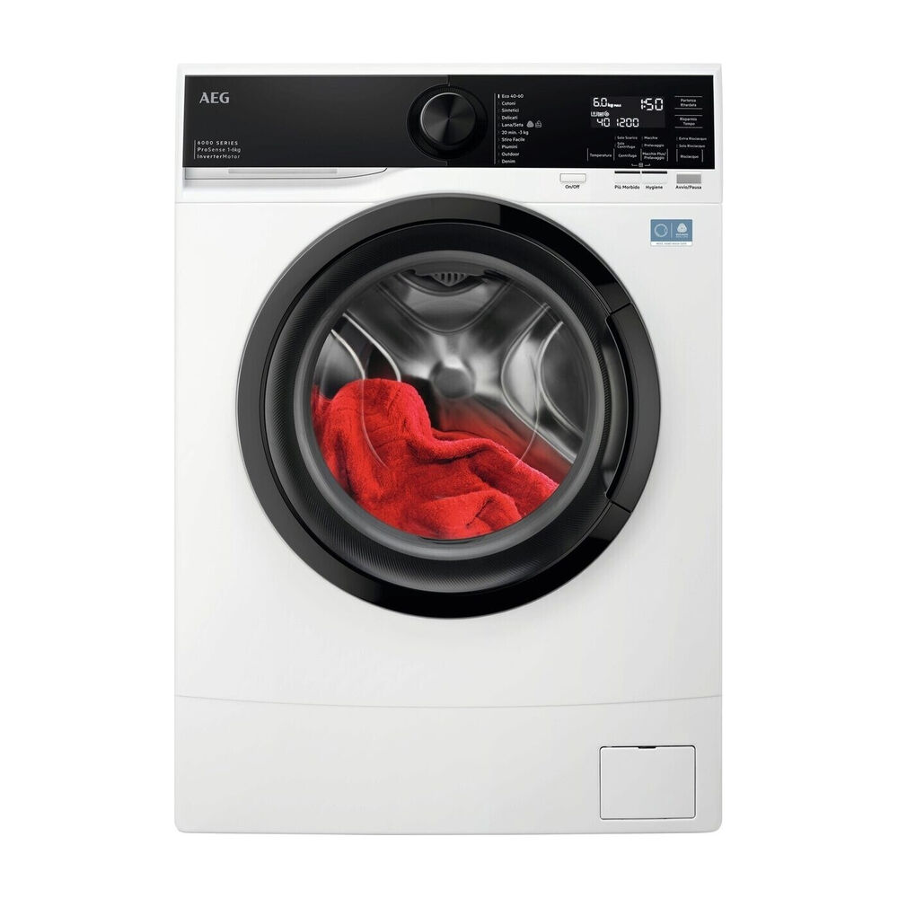 L6SE26A LAVATRICE, Caricamento frontale, 6 kg, 11 programmi, Profondit&agrave; 37,2 cm, Giri 1200 rpm, Bianco, livello rumorosit&agrave; centrifuga 72 dB(A), Classe A - PRMG GRADING ROBN - 10%, image number 0