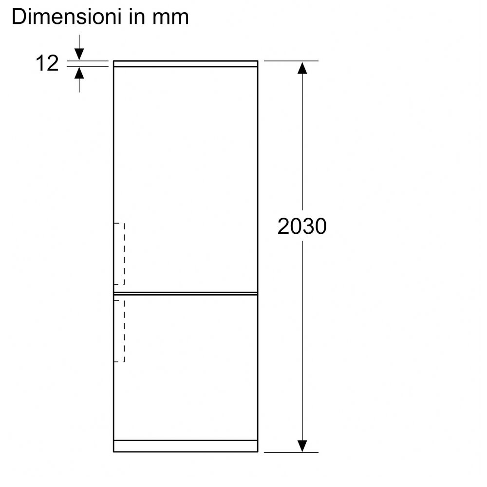 FRIGORIFERO COMBINATO KGN497WDF, Capacit&agrave; netta totale 440 l, Rumorosit&agrave;: 35 dB(A), 4 ripiani, Dimensioni: L 70 cm A 203 cm P 66,7 cm, Bianco, Classe D - PRMG GRADING ROCN - 14.99%, image number 7
