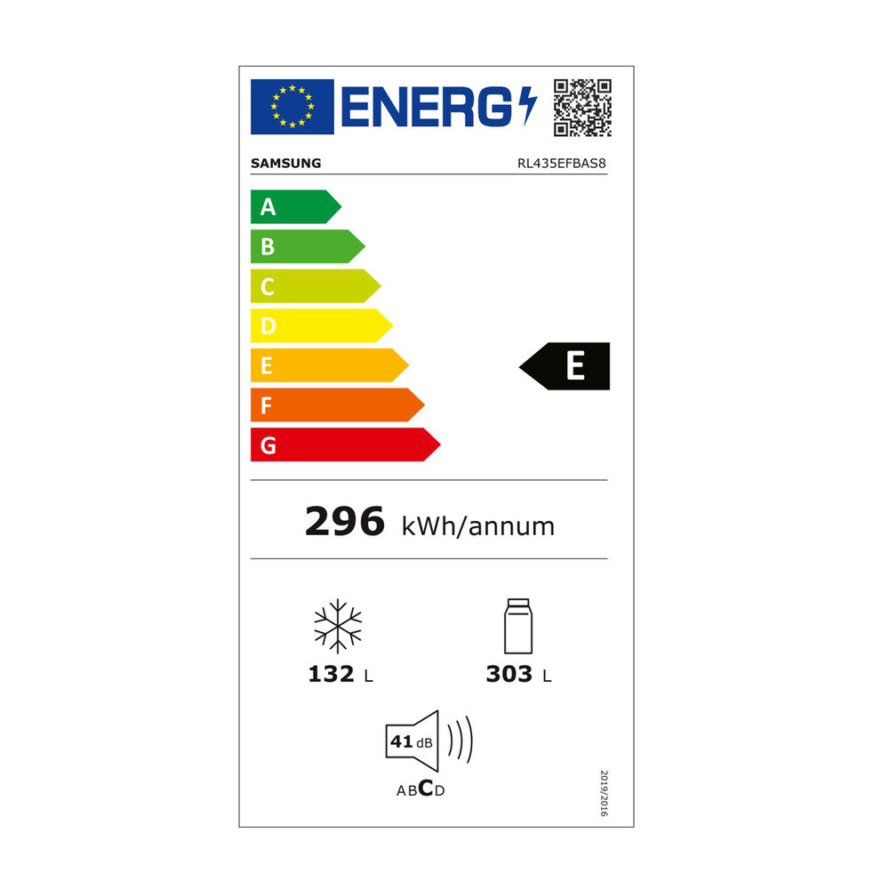 RL435EFBAS8/EF FRIGORIFERO COMBINATO, image number 4