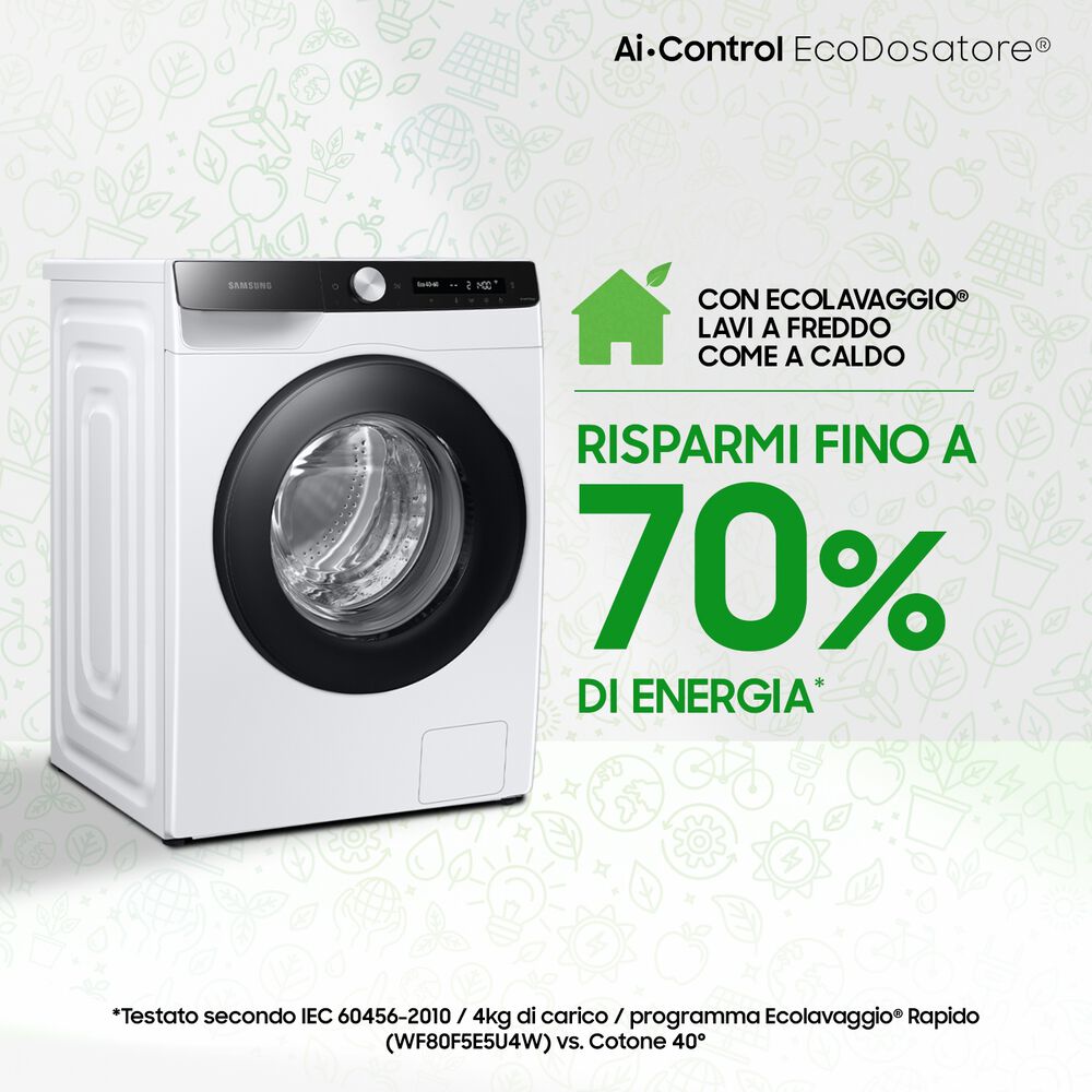 WW90T534DAE/S3 LAVATRICE, Caricamento frontale, 9 kg, 55 cm, Classe A, image number 10