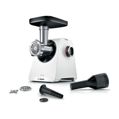 Tritacarne MFWS420W MultiPower, 1900 W, Esclusiva Manopola di Comando per Velocit&agrave;, Ciotola, Pestello e Puntale per insaccati Inclusi, Bianco - PRMG GRADING OOBN - 10%