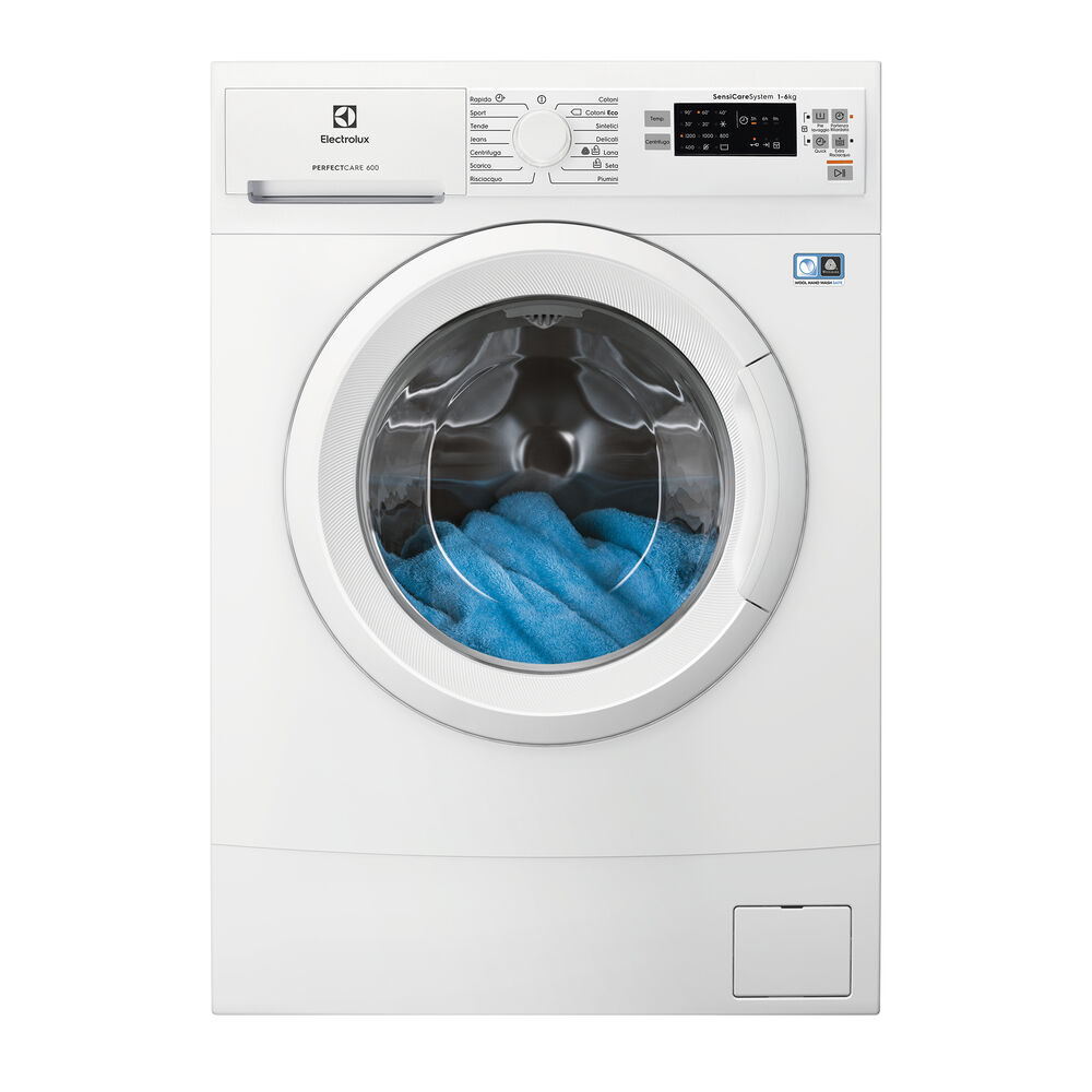 EW6S526W LAVATRICE SLIM, Caricamento frontale, 6 kg, 38 cm, Classe F, image number 0