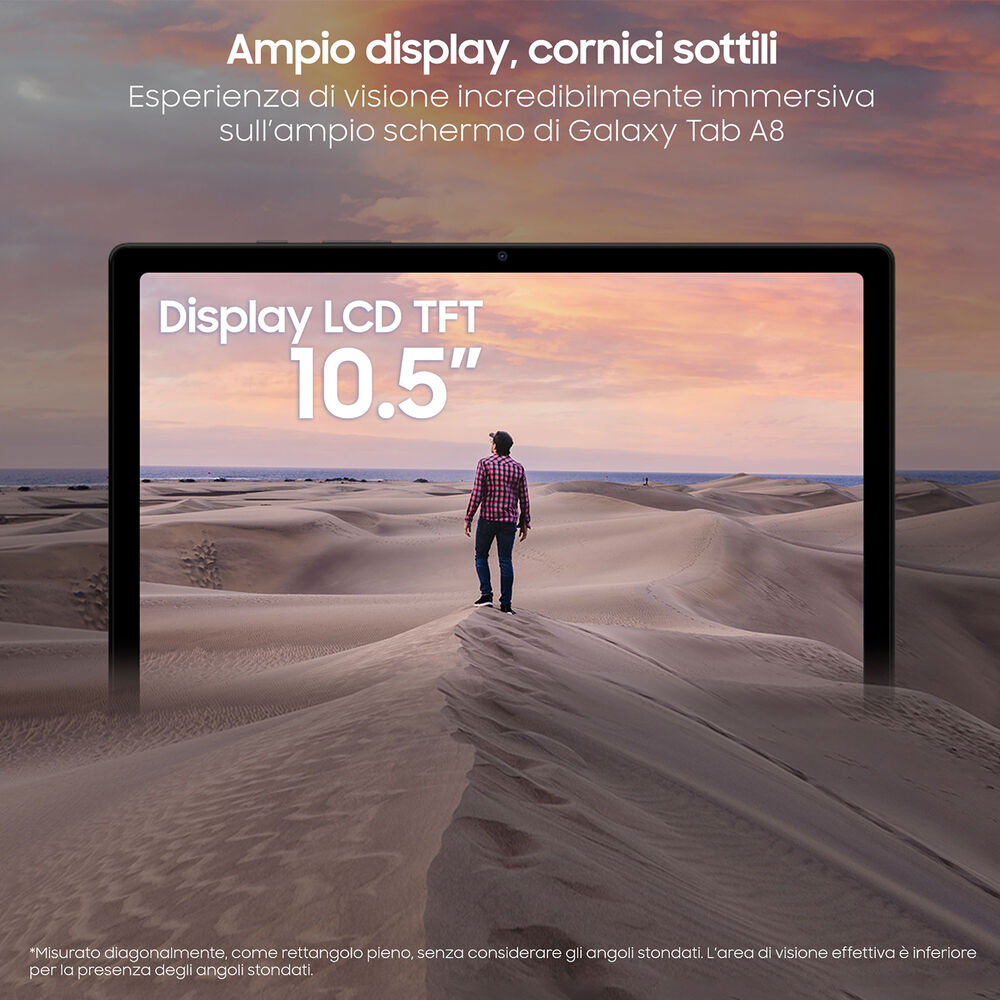  Tablet SAMSUNG Galaxy Tab A8 10.5'' X200, 32 GB, No, 10,5 pollici, image number 2