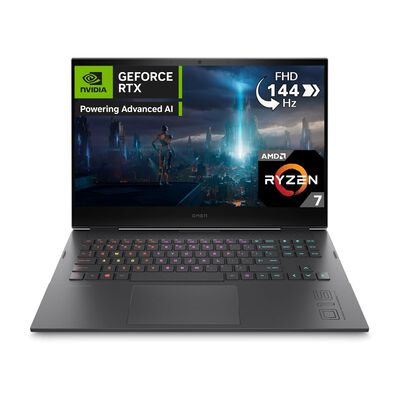 OMEN 16-C0020NL, 16,1 pollici, processore AMD Ryzen™ 7, AMD Radeon RX 6600M, 16 GB, SSD 512 GB, Dark Ash Silver