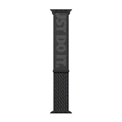 Cinturino Nike Sport Loop nero/bianco ghiaccio (41 mm)