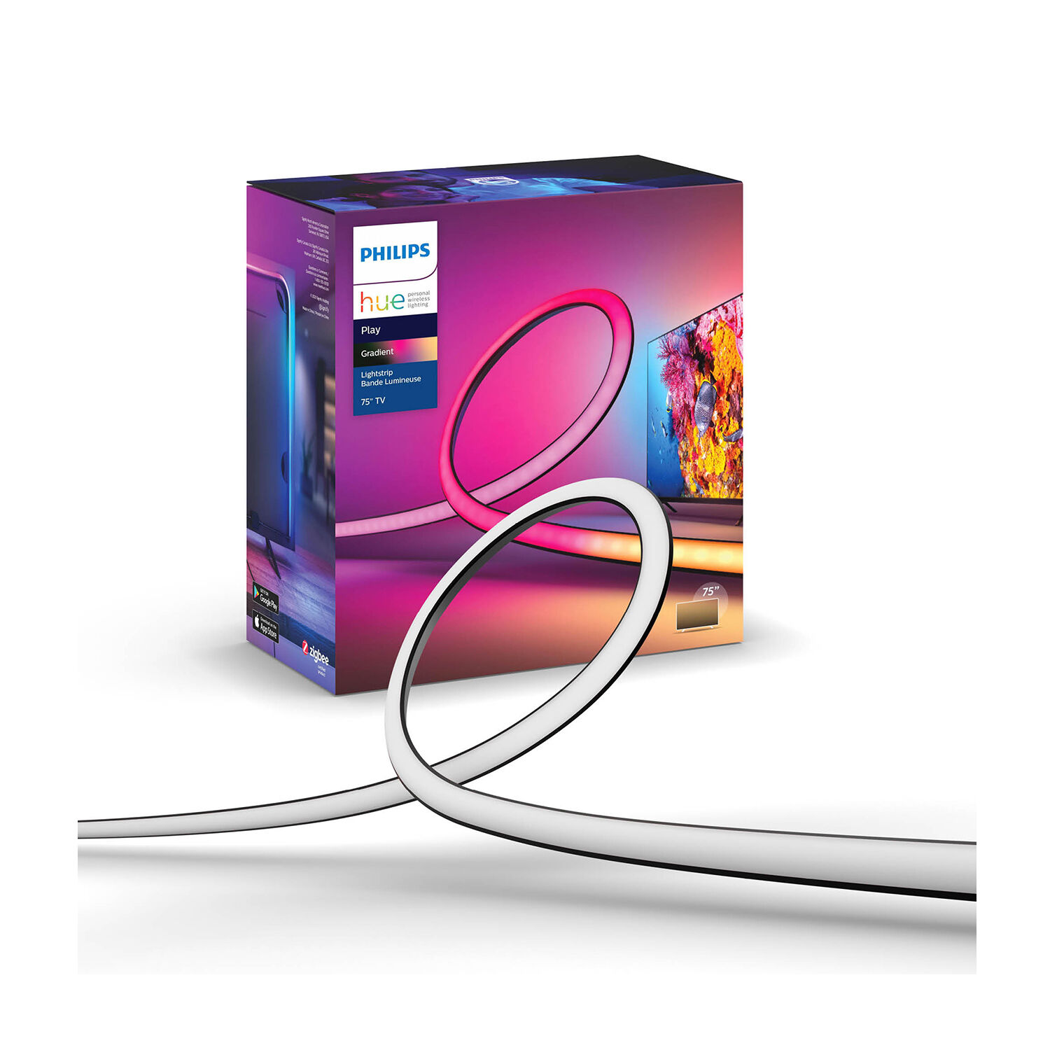 PHILIPS HUE STRISCIA LED PHILIPS HUE Hue Lightstrip Grad 55 Ricondizionato MediaWorld 15 sconto