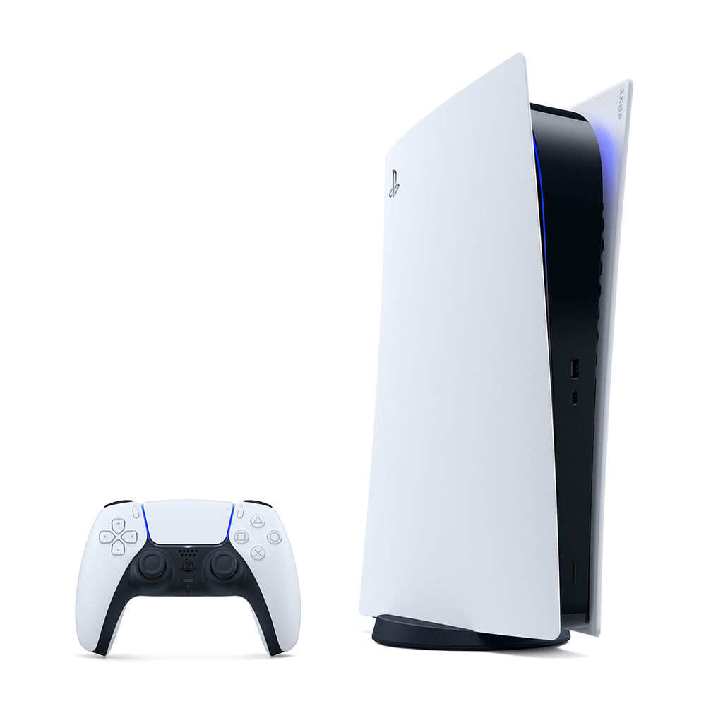 PS5 Digital + Horizon FW, White, image number 1