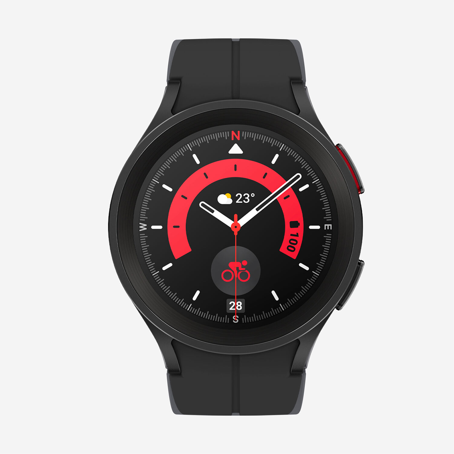 SAMSUNG SMARTWATCH SAMSUNG Galaxy Watch5 Pro 45mm 16GB Black Titanium Ricondizionato MediaWorld 15 sconto