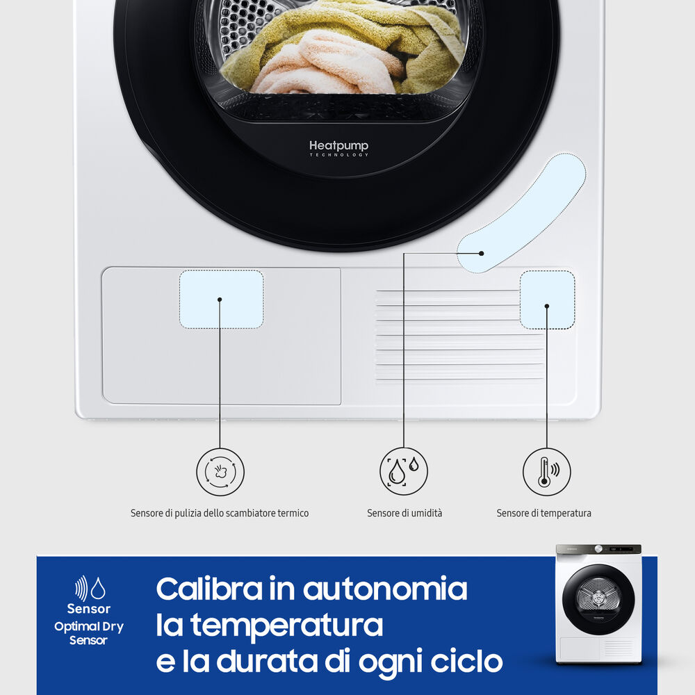 DV80T5220AT/S3 asciugatrice, 8 kg, Classe A+++, image number 10