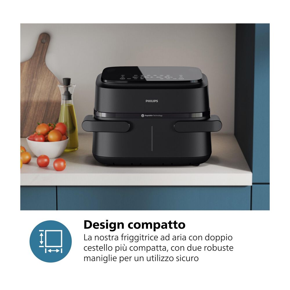 Airfryer Serie 1000 cestello Flexi 7.1L NA156/60, image number 12