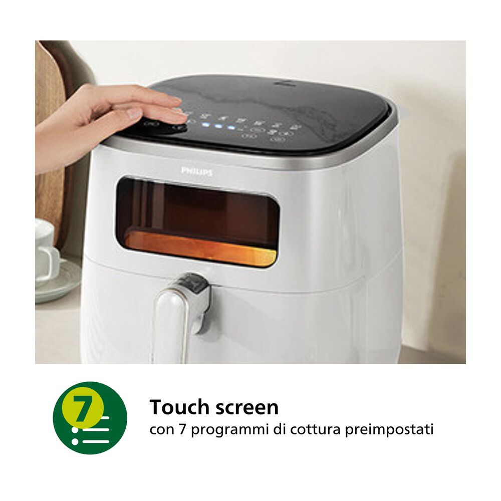 PHILIPS Airfryer XL Series 3000 HD9257/20, capacit&agrave; 5,6 l, Max potenza 1700 W - PRMG GRADING ROBN - 10%, image number 5